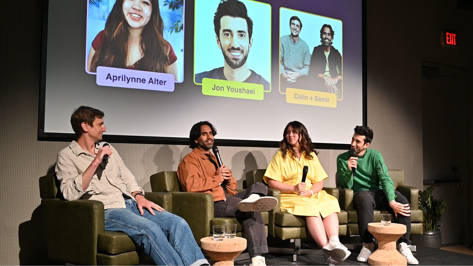 Aprilynne with Colin and Samir